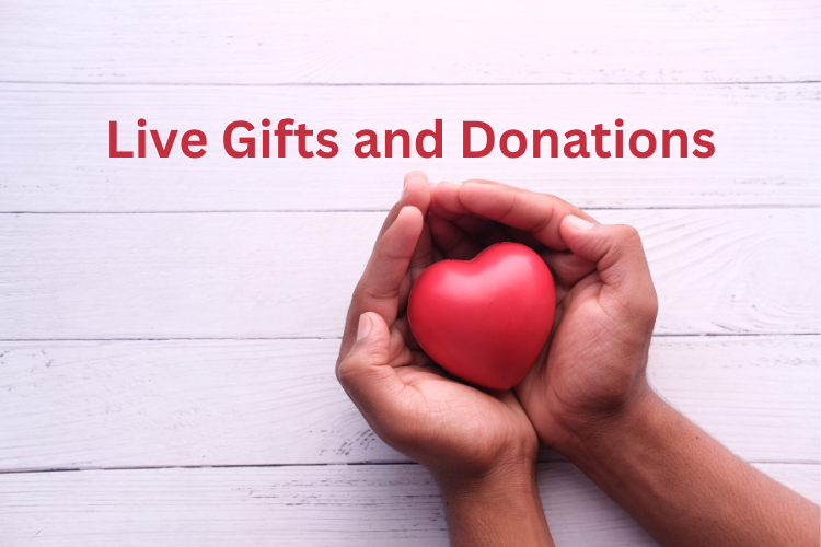 Live Gifts and Donations: