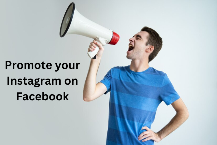 Promote your Instagram on Facebook: