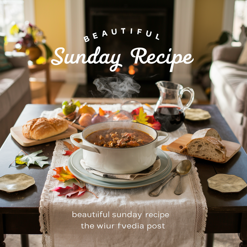 Sunday Recipe