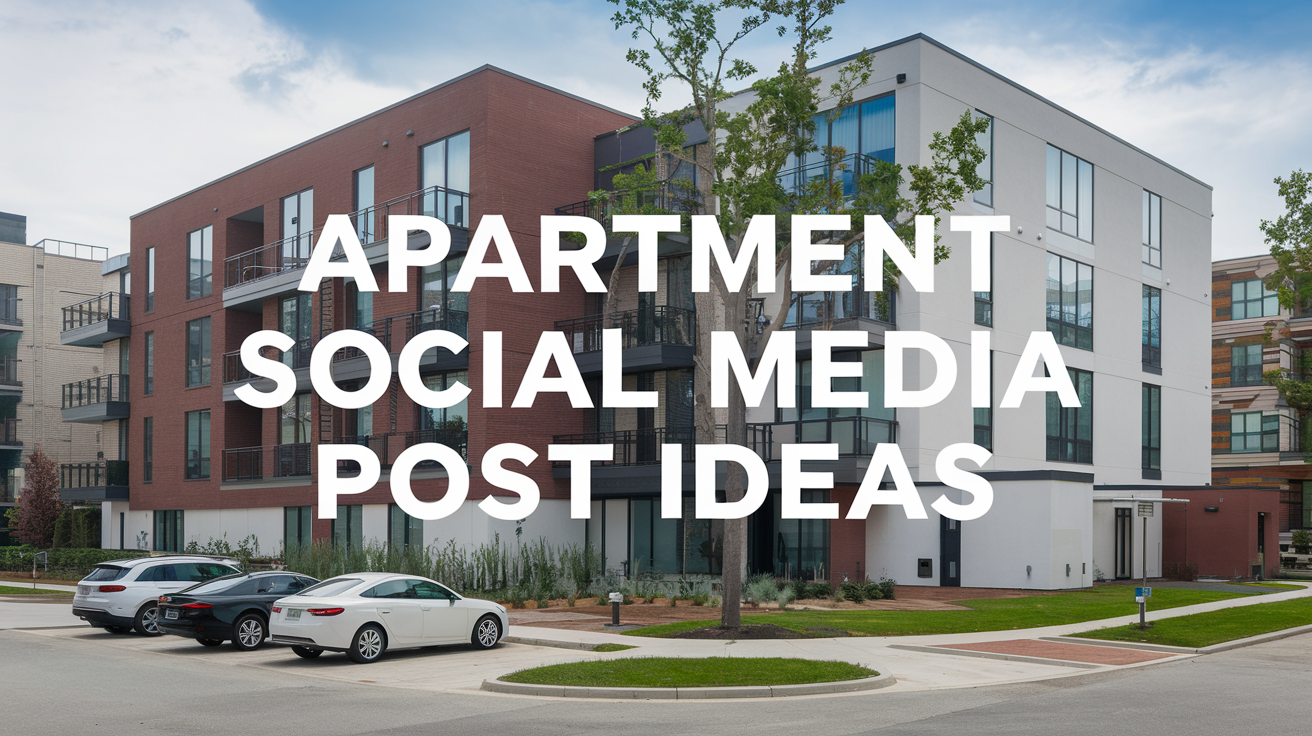 Apartment Social Media Post ideas For Apartment Communities