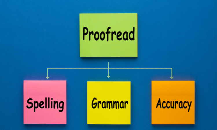 Proofreading and Grammar Check