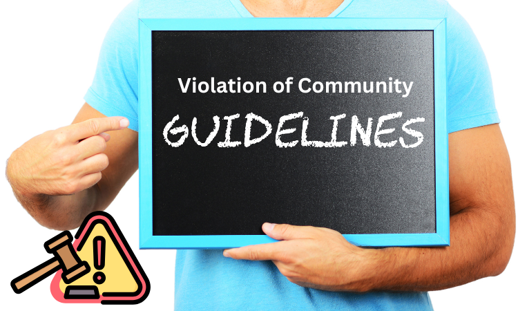 Violation of Community Guidelines